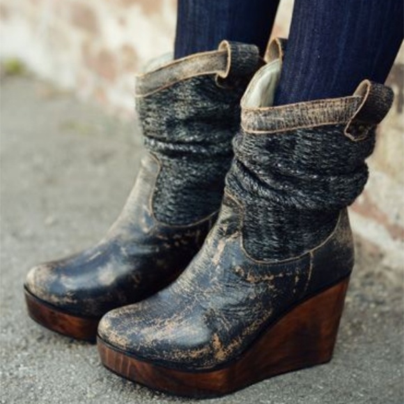 bed stu wedge boots